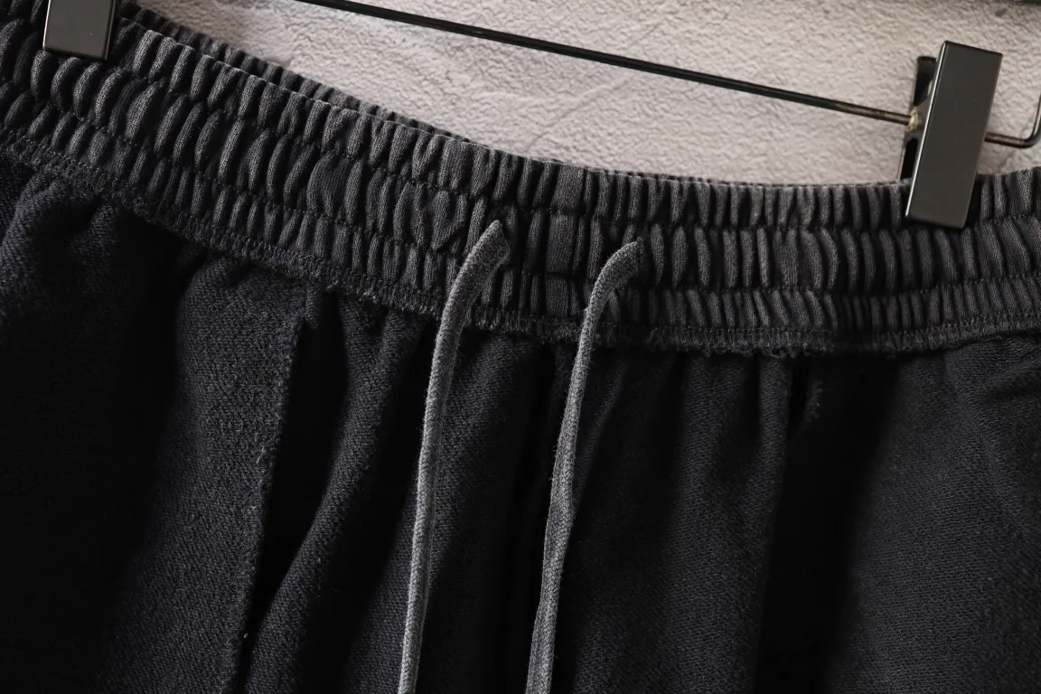 Embroidered Washed Cotton Jersey Shorts D19922550 — view 5