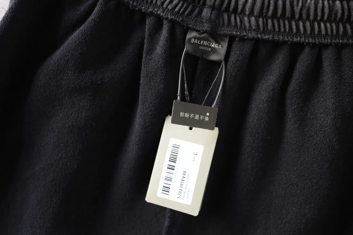 Embroidered Washed Cotton Jersey Shorts D19922550 — view 8
