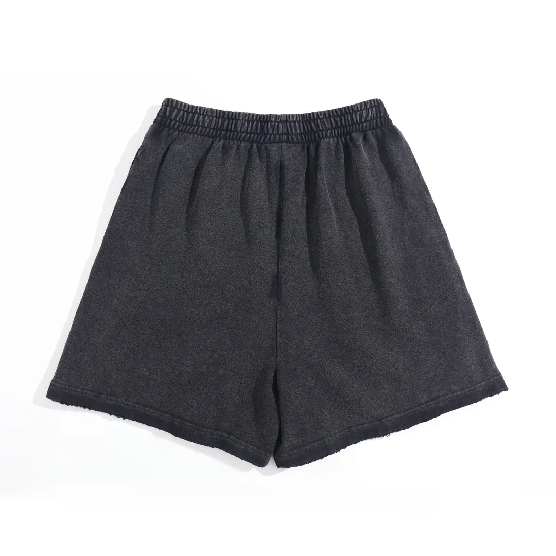 Embroidered Washed Cotton Jersey Shorts D19922550 — view 11