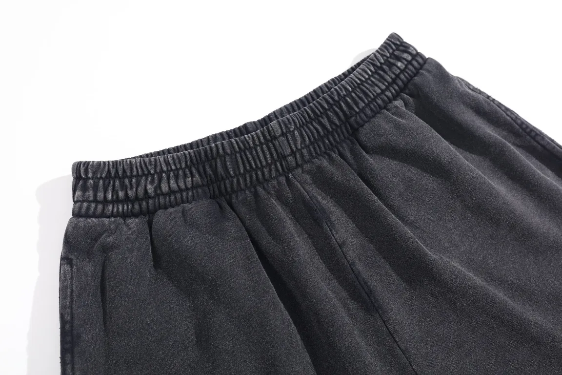 Embroidered Washed Cotton Jersey Shorts D19922550 — view 14