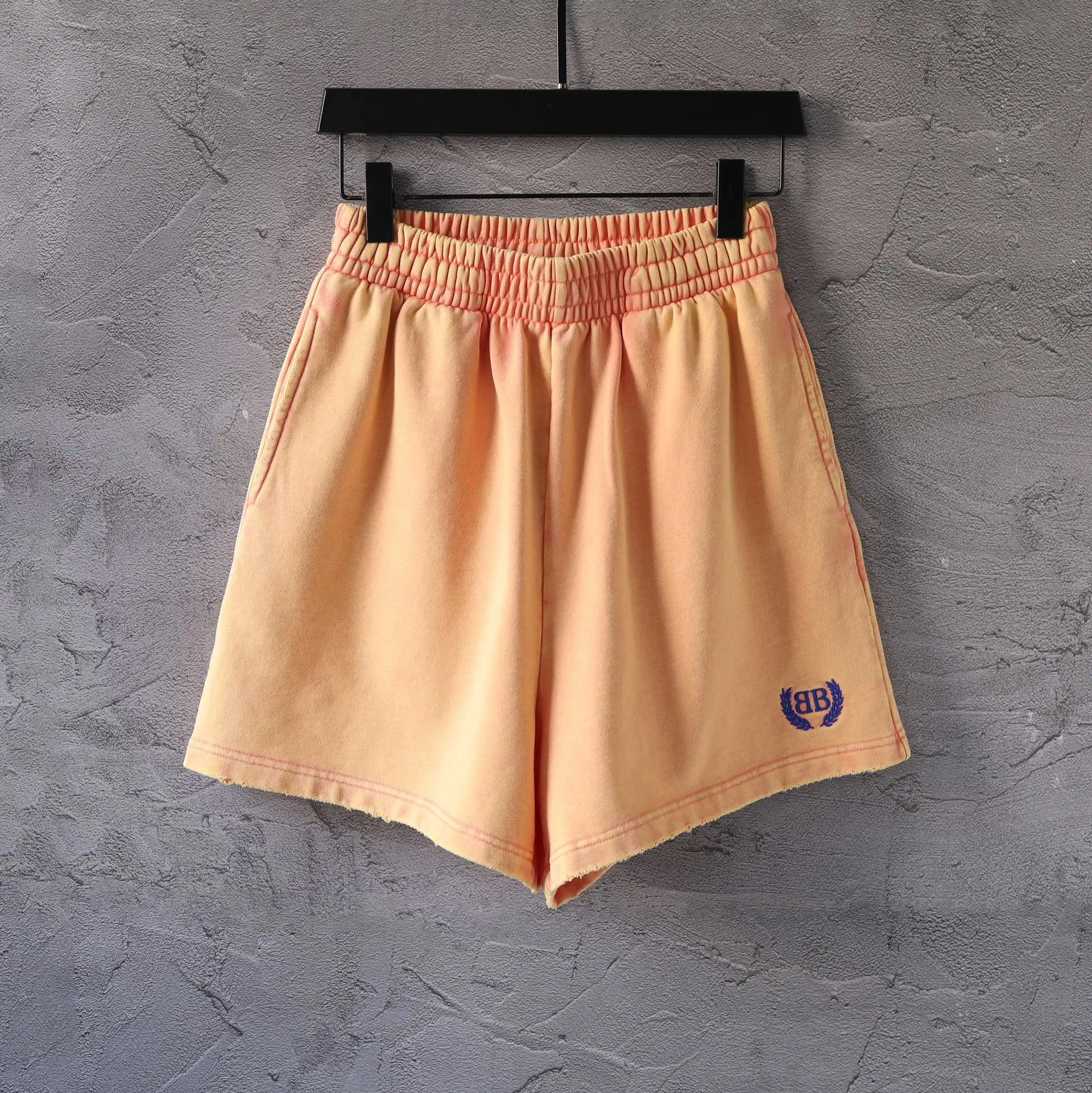 Embroidered Washed Cotton Jersey Shorts D19922550 — view 19