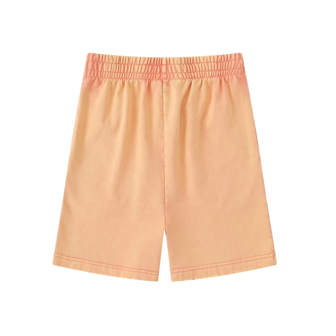 Embroidered Washed Cotton Jersey Shorts D19922550 — view 29