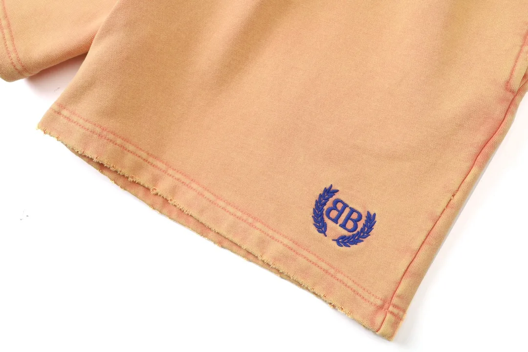 Embroidered Washed Cotton Jersey Shorts D19922550 — view 30
