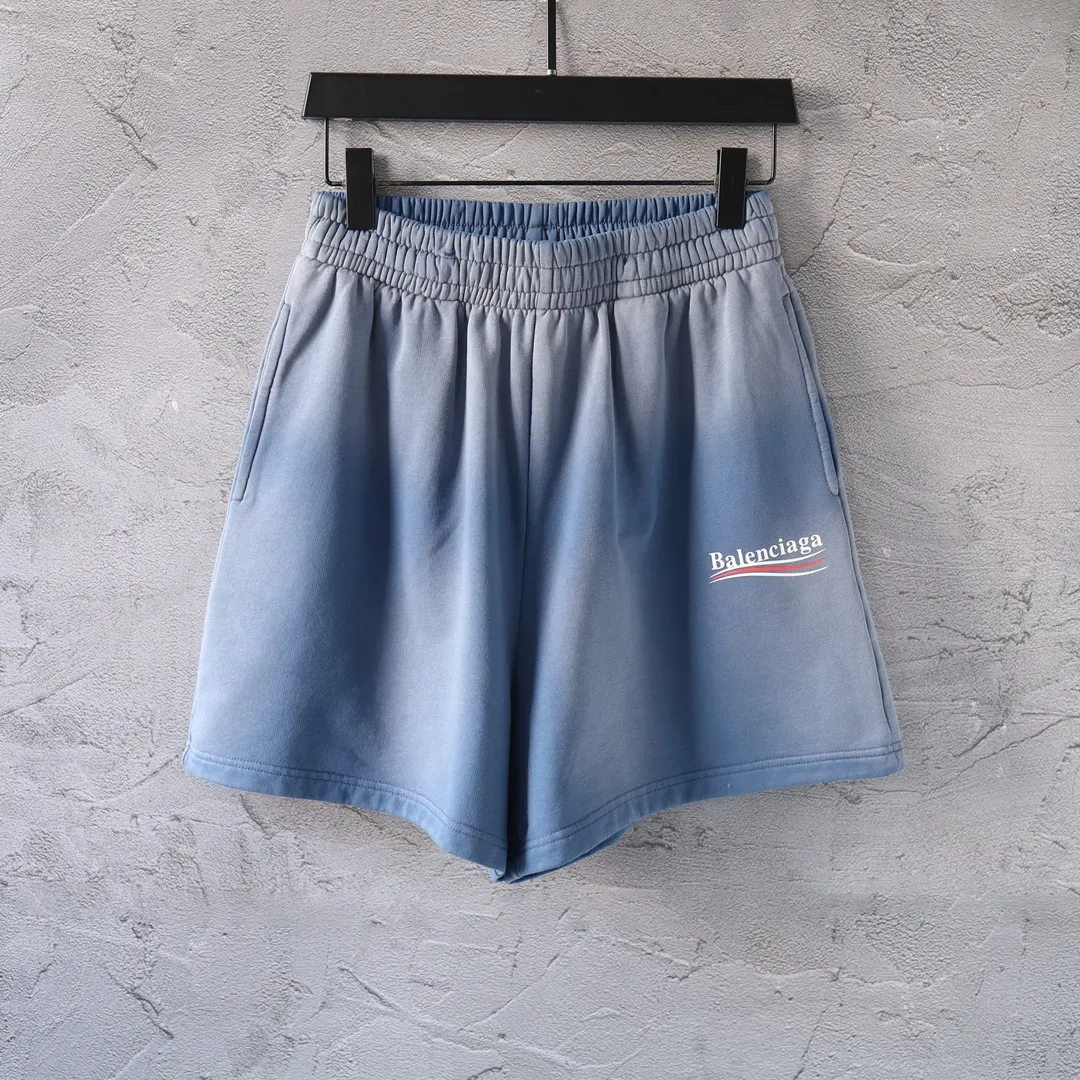 Political Campaign Logo Washed Jersey Shorts D19922549