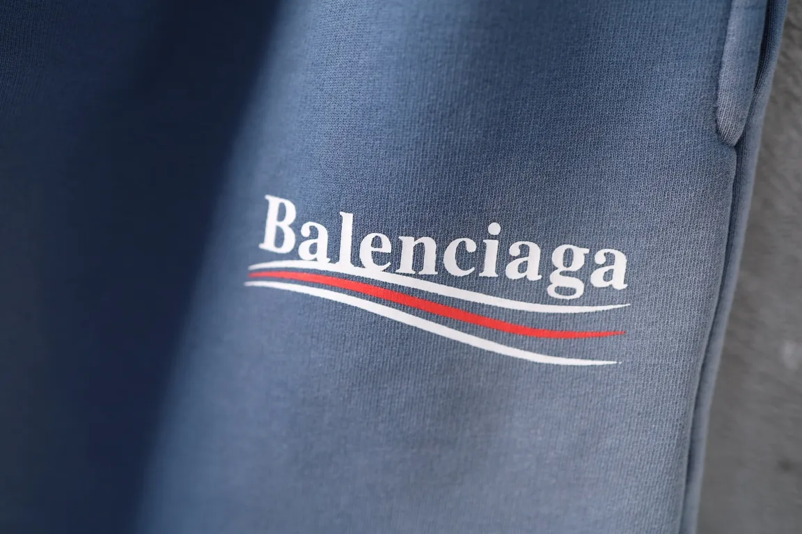 Political Campaign Logo Washed Jersey Shorts D19922549 — view 4