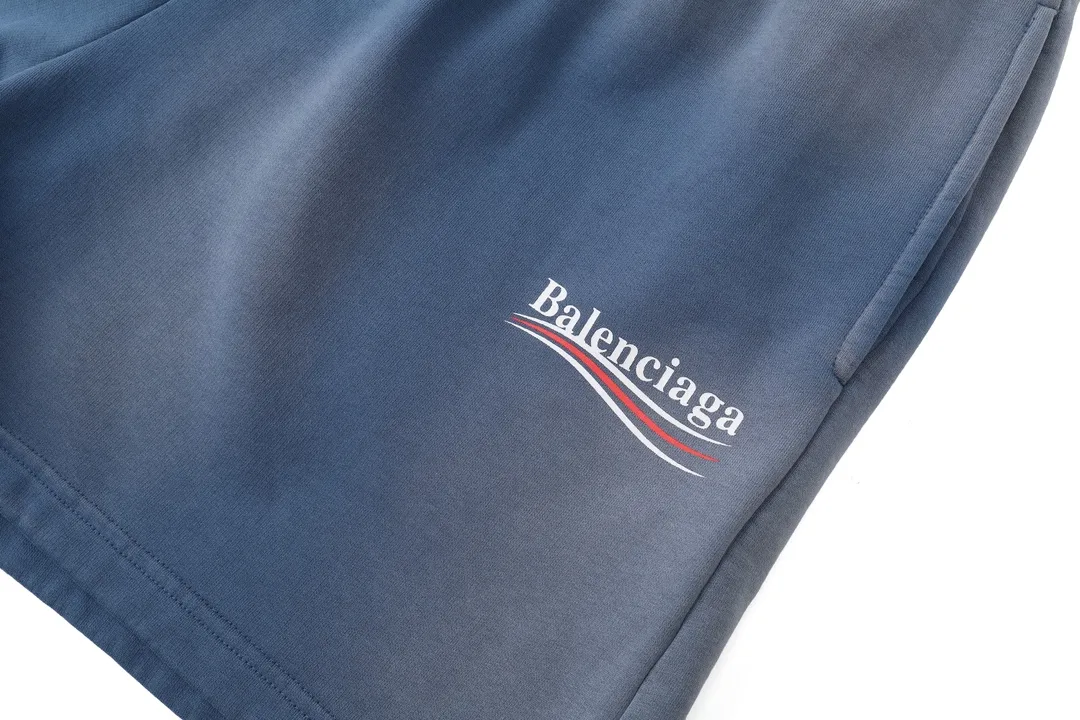 Political Campaign Logo Washed Jersey Shorts D19922549 — view 14