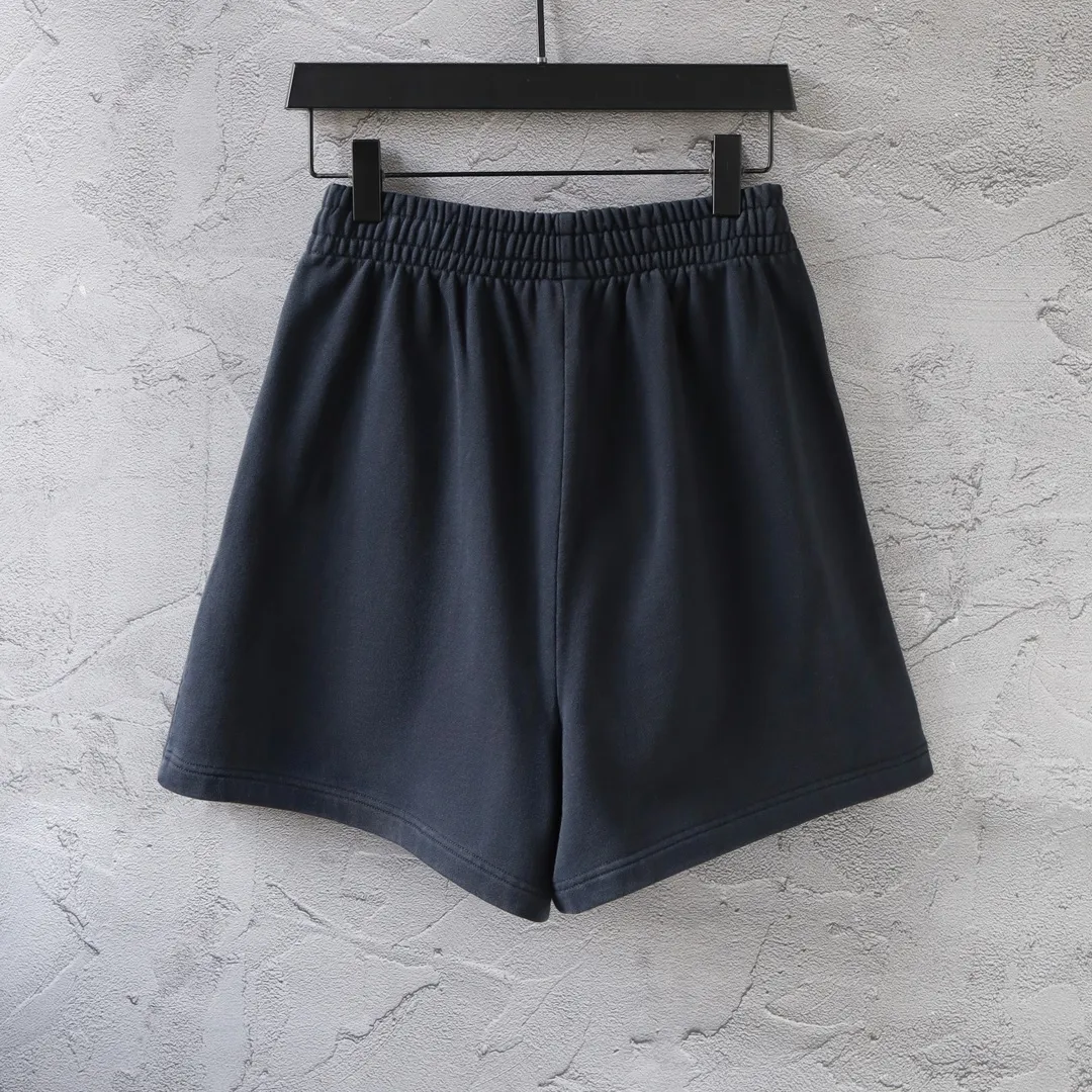 Logo Embroidered Cotton-Jersey Shorts D19522546 — view 2