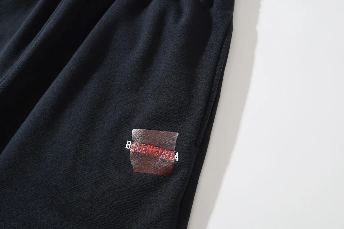 Logo Embroidered Cotton-Jersey Shorts D19522546 — view 13