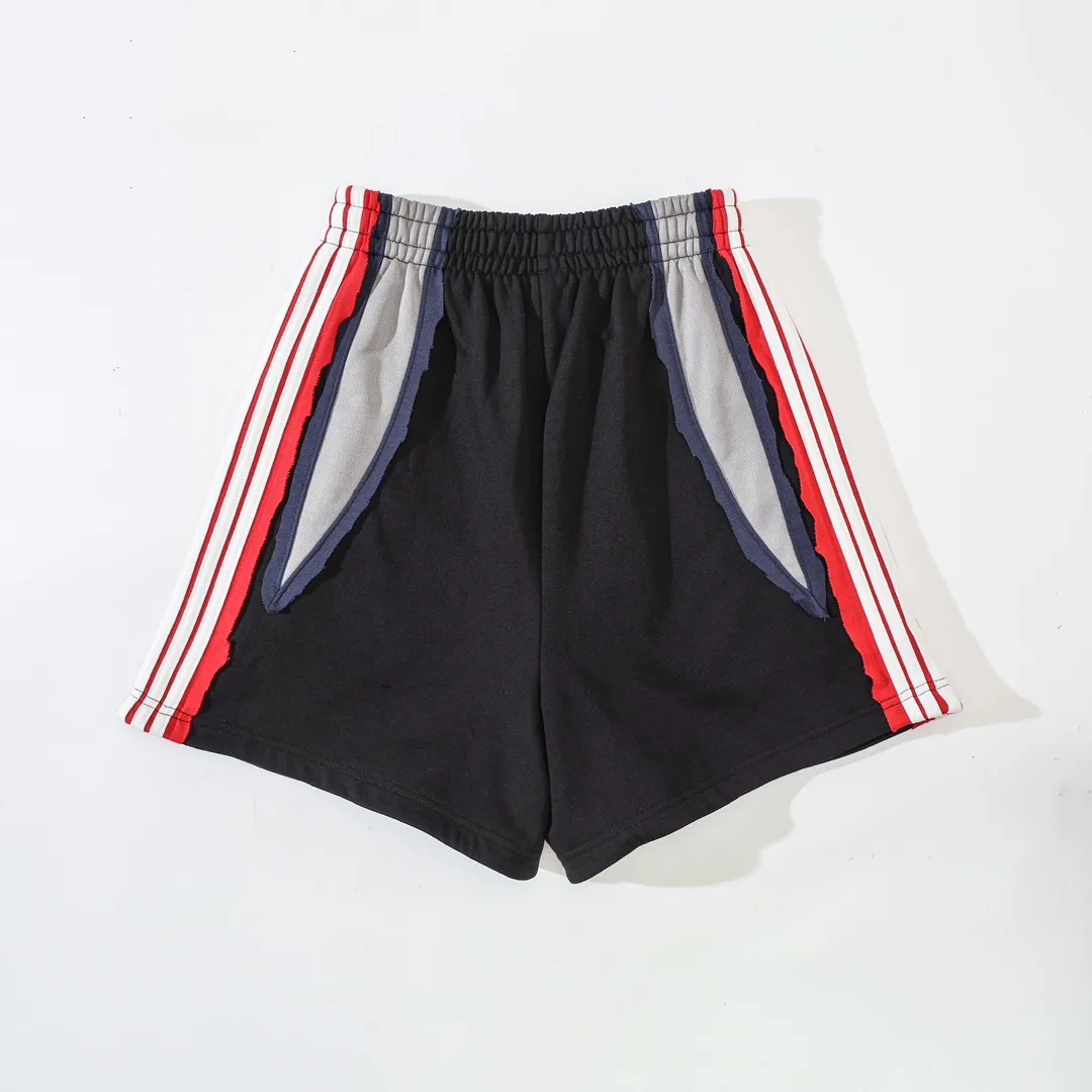 8B Embroidered Side-Stripe Knit Shorts D20922596 — view 11