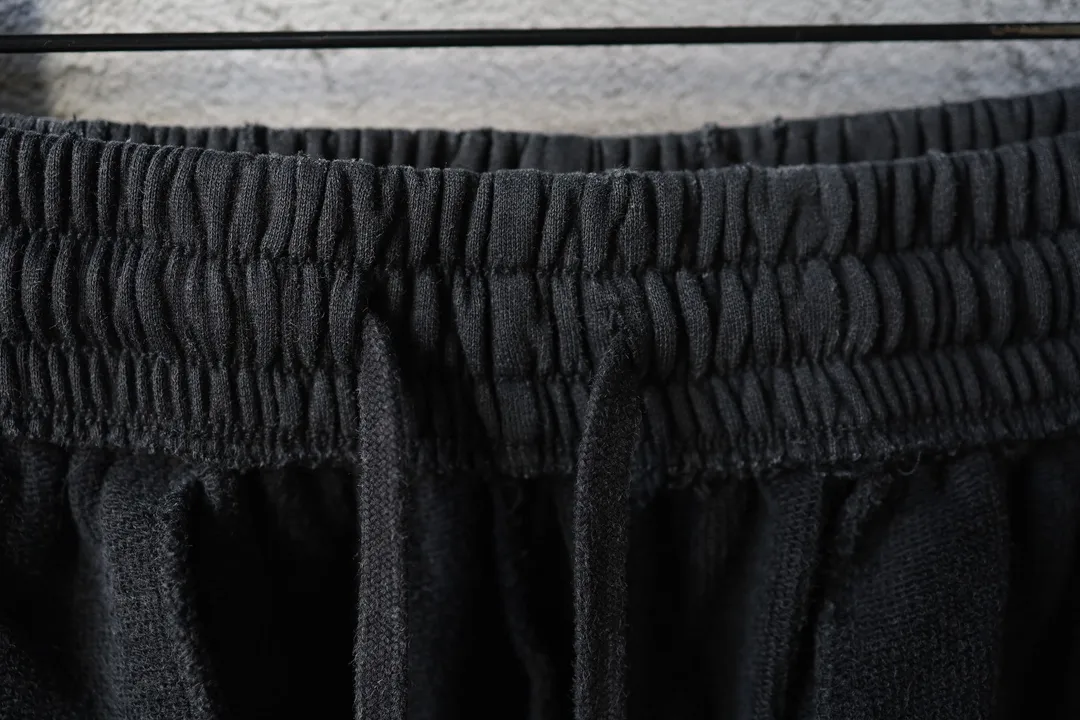 Distressed Logo Print Cotton Shorts D20922593 — view 24