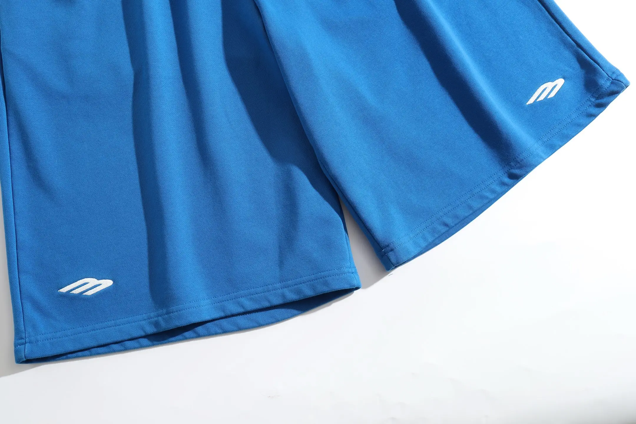 Embroidered Crest Cotton-Jersey Shorts D19922583 — view 4