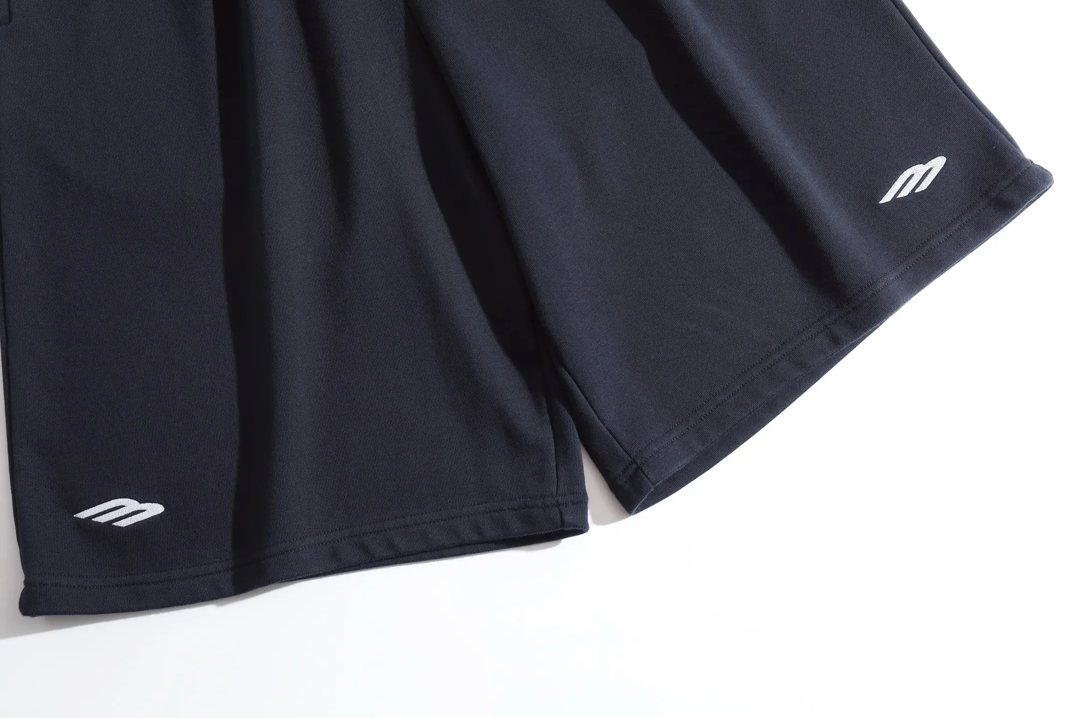 Embroidered Crest Cotton-Jersey Shorts D19922583 — view 31