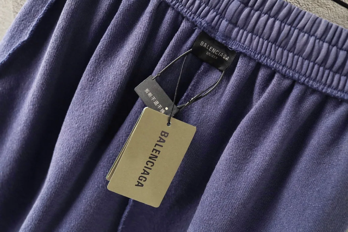 Logo Print Washed Cotton Shorts D19522601 — view 8