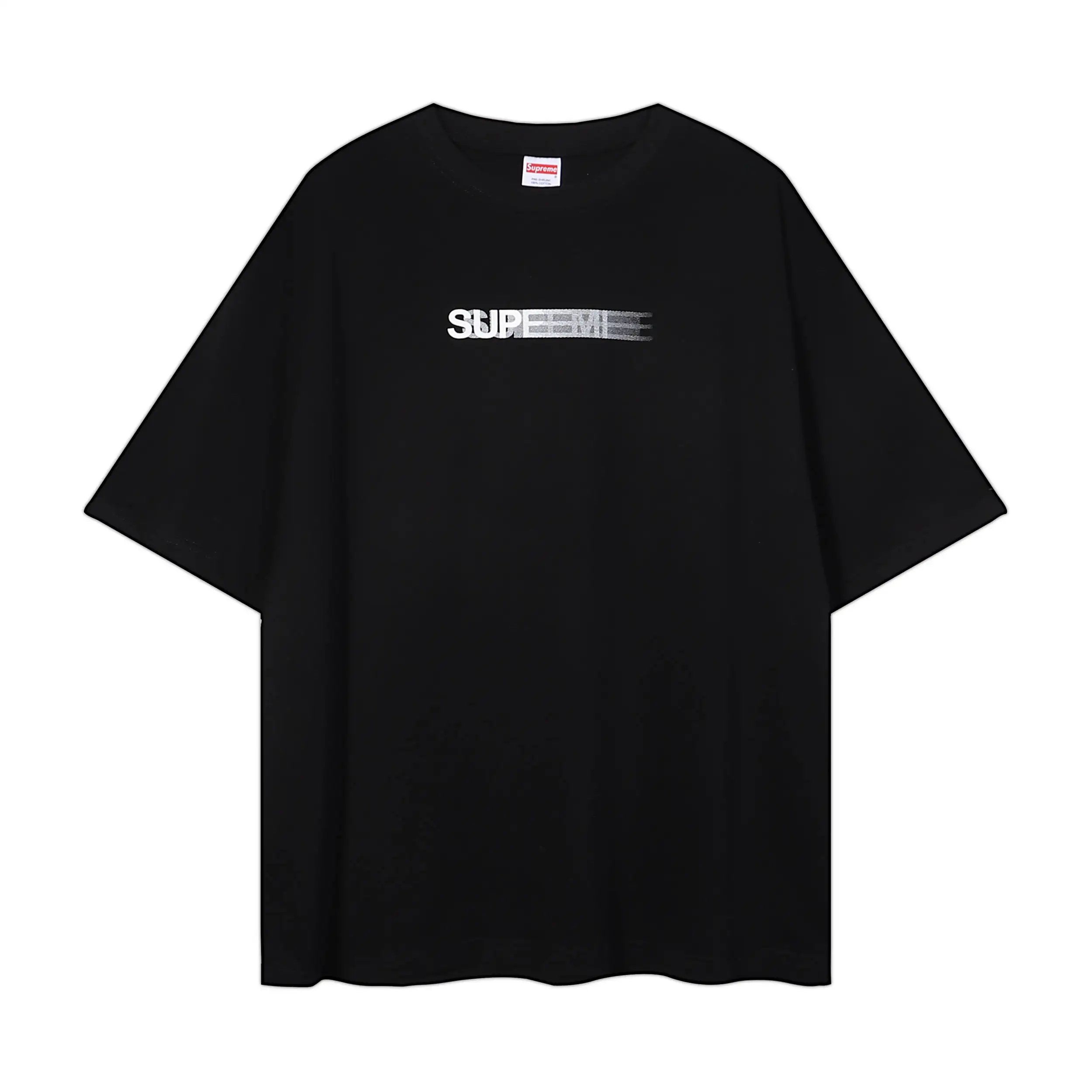 Motion Logo Cotton T-Shirt D8812080 — view 2