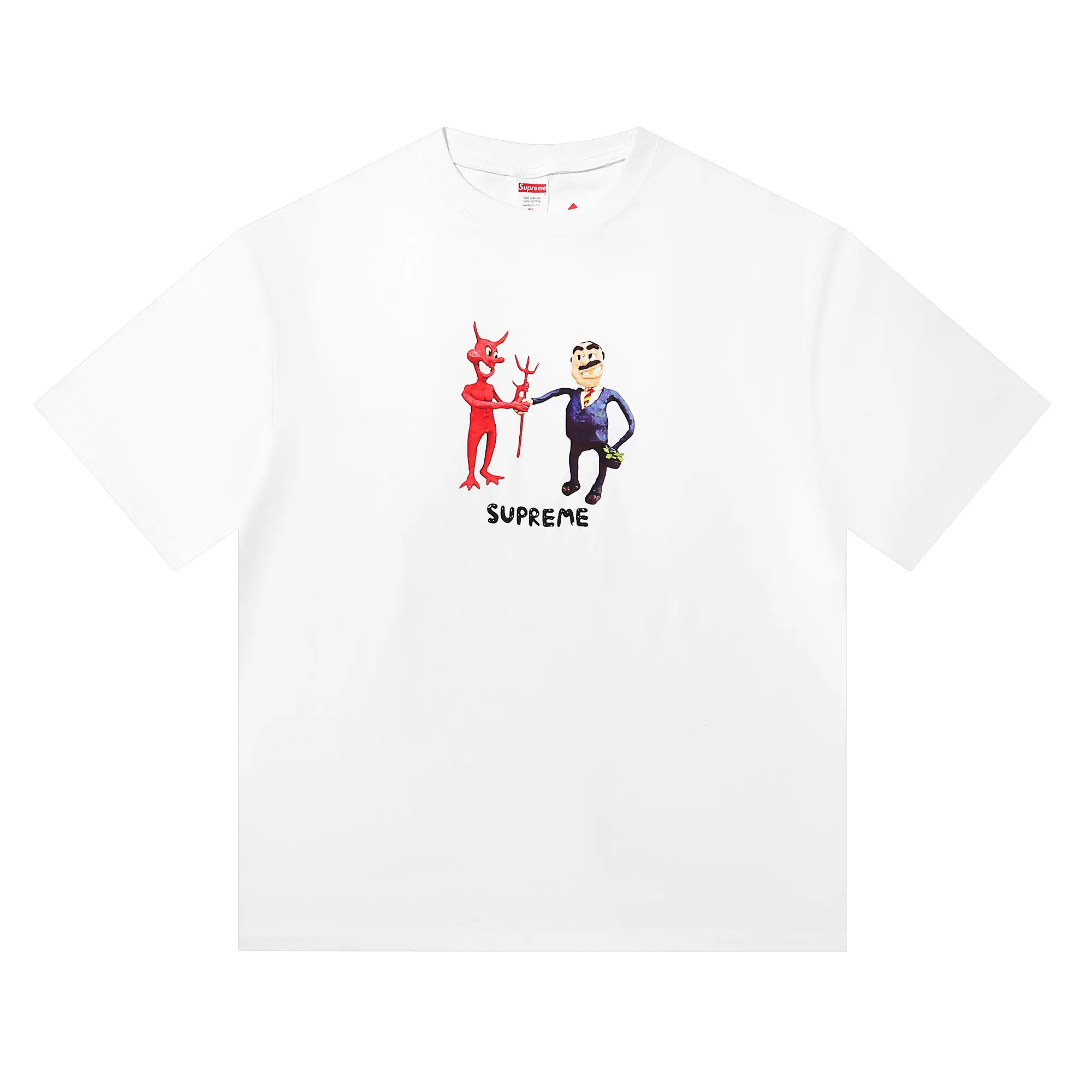 Supreme 'Devil' Graphic Print T-Shirt D4816073