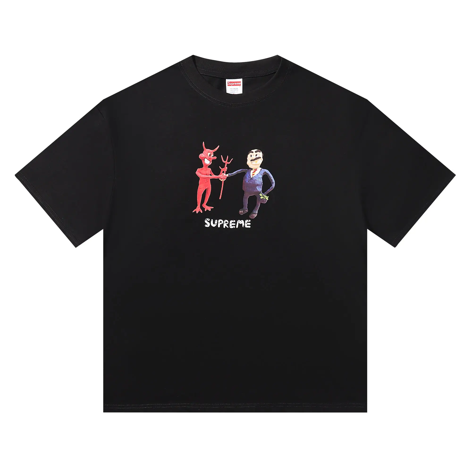 Supreme 'Devil' Graphic Print T-Shirt D4816073 — view 3