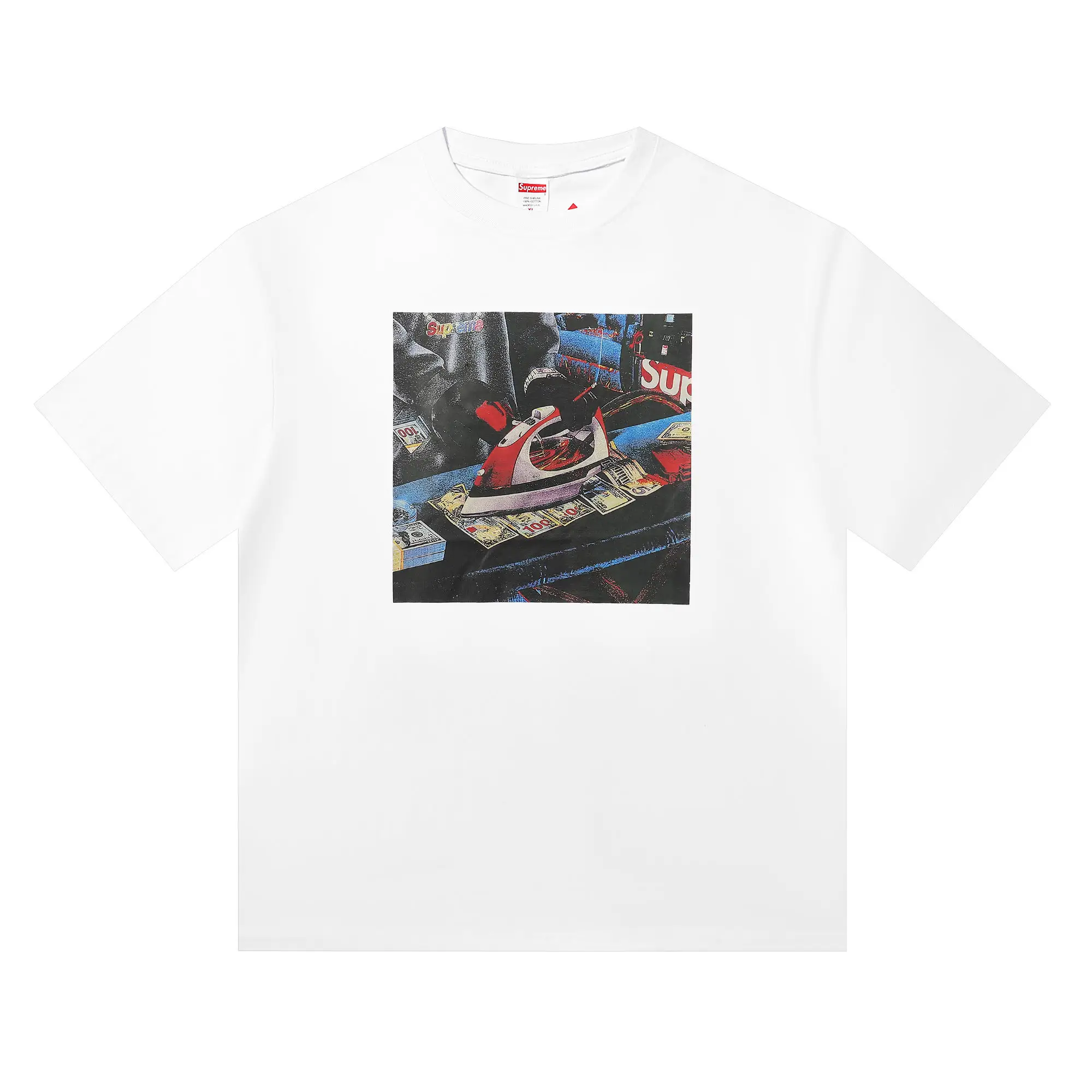 Supreme Iron Graphic Print T-Shirt D4816072