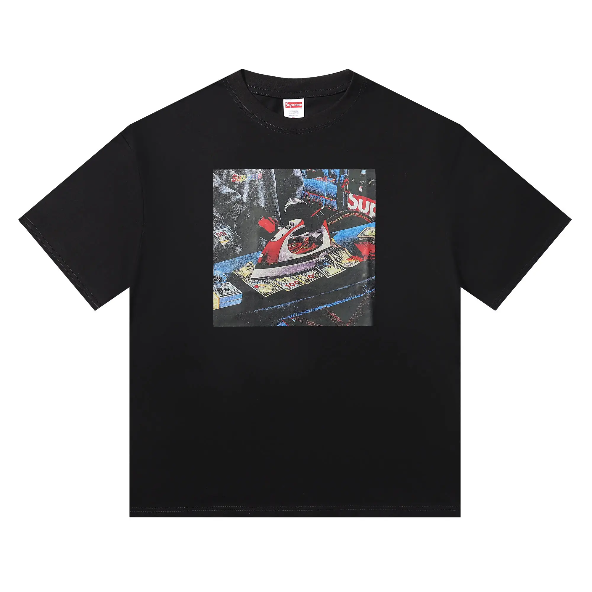 Supreme Iron Graphic Print T-Shirt D4816072 — view 3