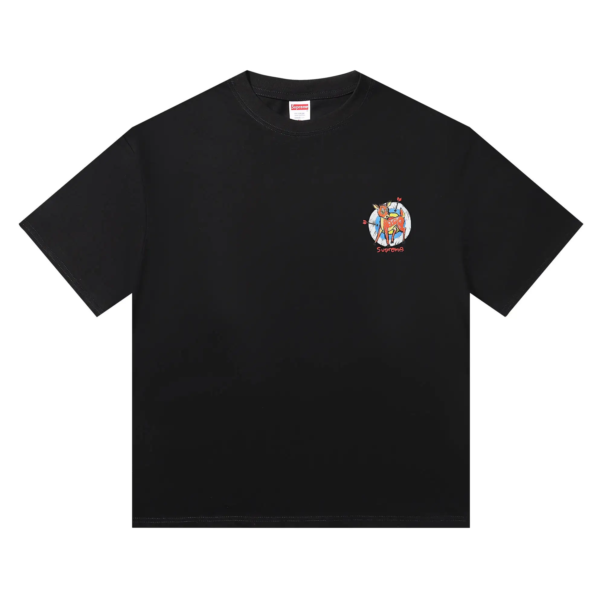 Supreme Deer Graphic Print T-Shirt D4816069 — view 3