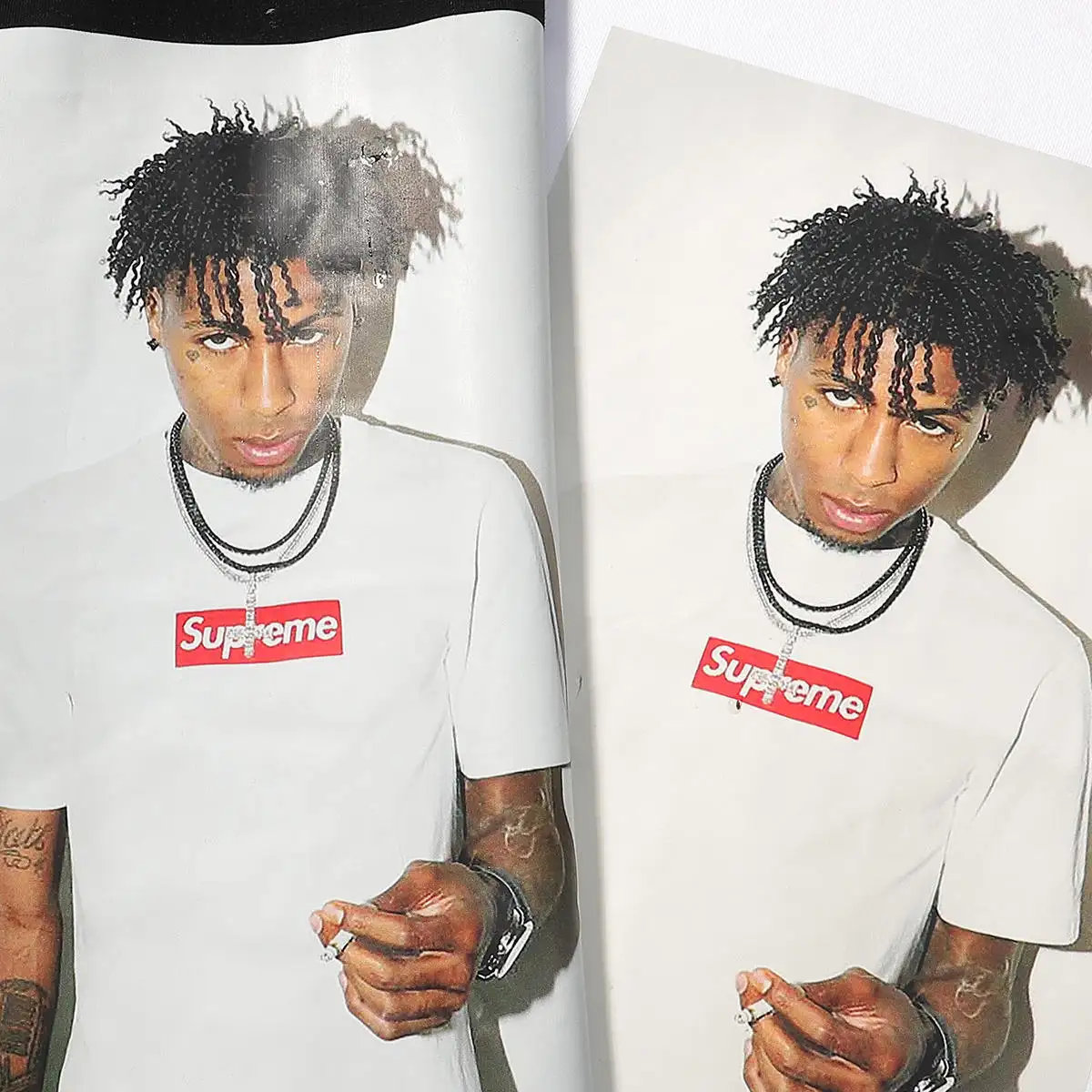 Supreme YoungBoy Never Broke Again Graphic T-Shirt D8812087 — view 6