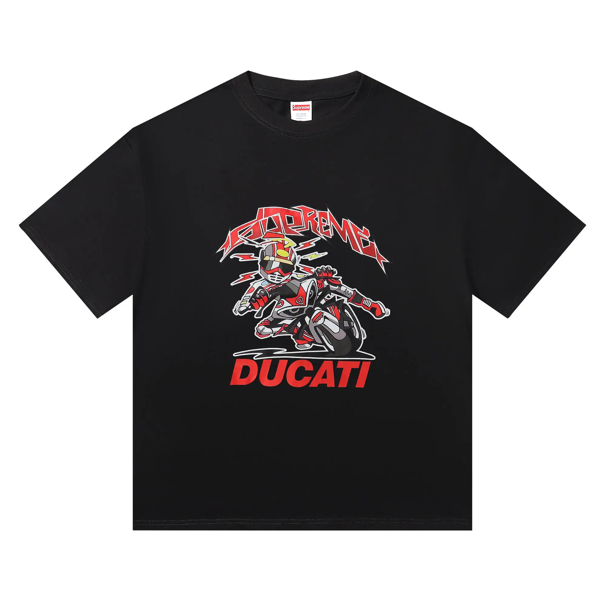 Supreme x Ducati Graphic Print T-Shirt D4816067 — view 3
