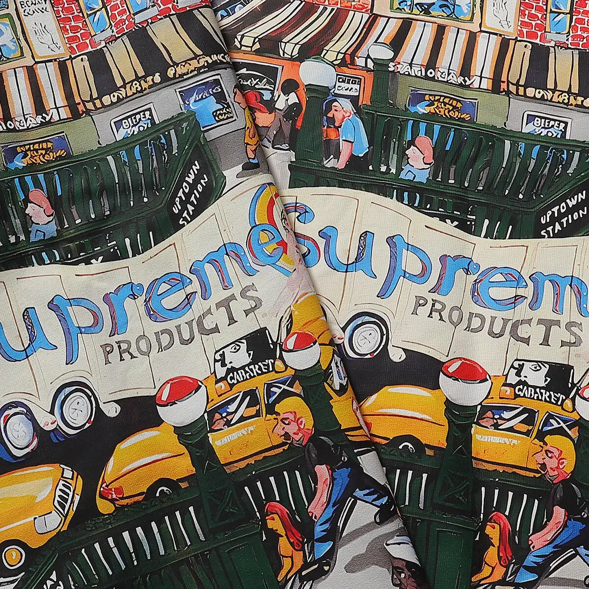 Supreme Manhattan Cityscape Graphic T-Shirt D9512084 — view 5
