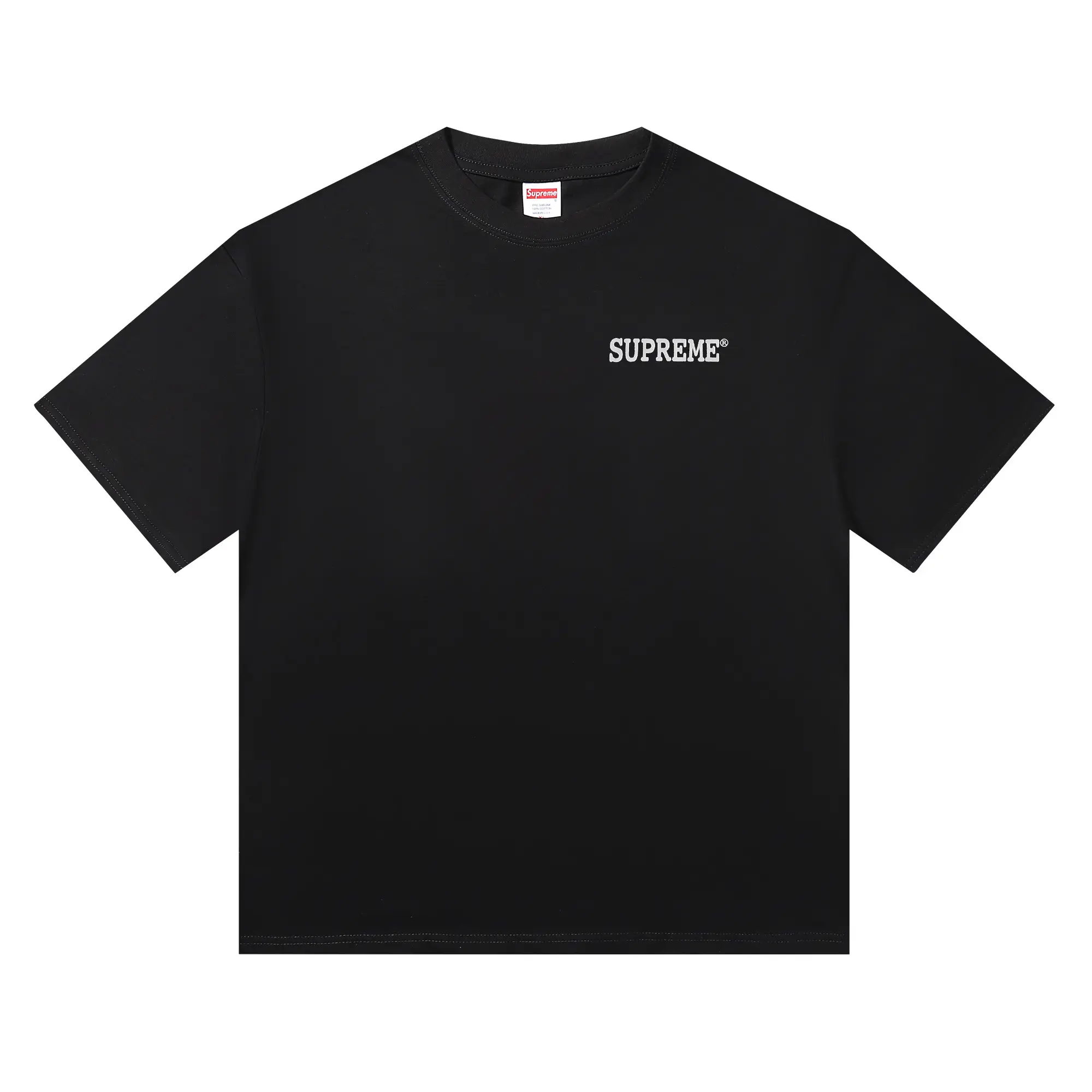 Supreme Logo Print Cotton T-Shirt D9512085