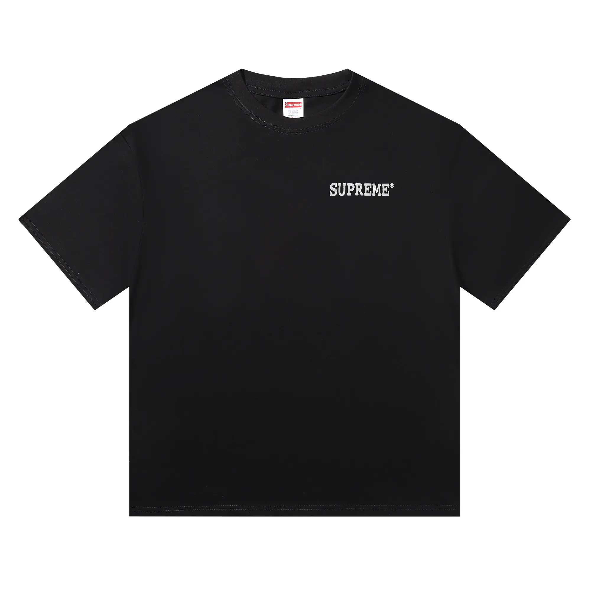 Supreme Logo Print Cotton T-Shirt D9512085