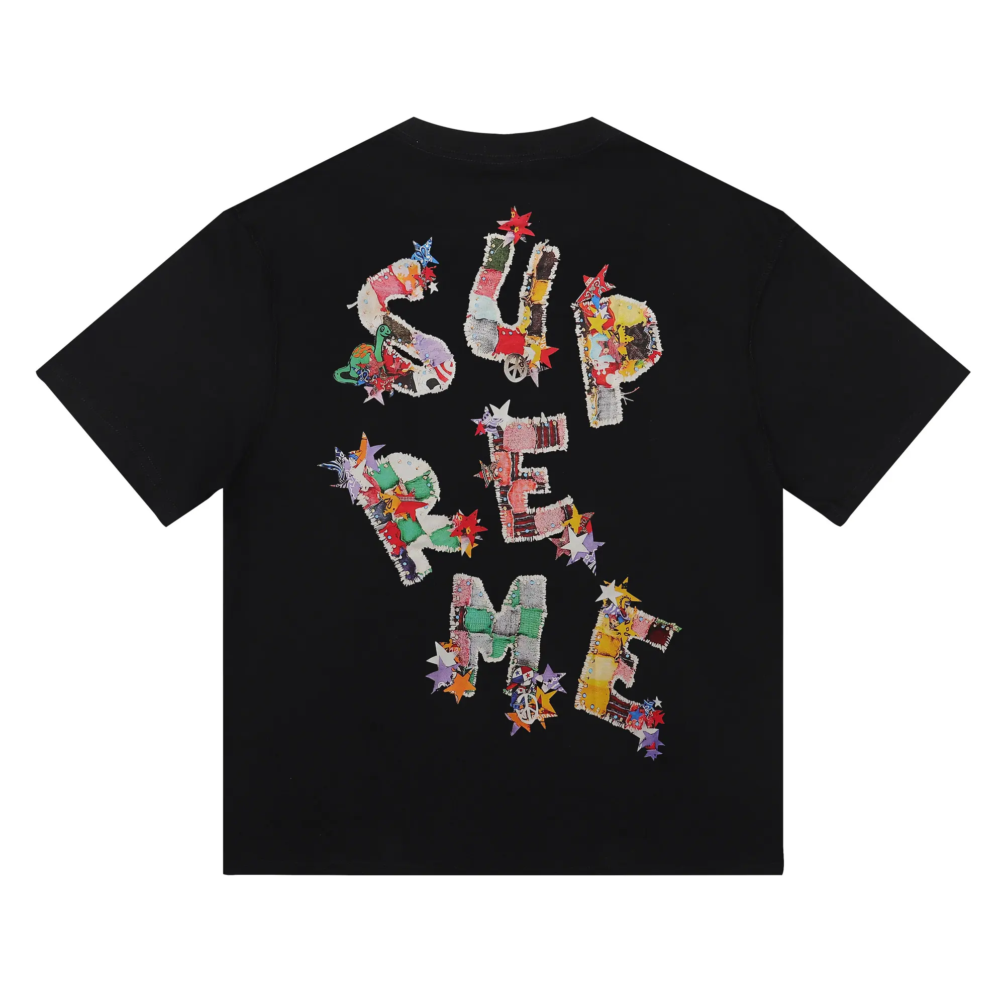 Supreme Logo Print Cotton T-Shirt D9512085 — view 2