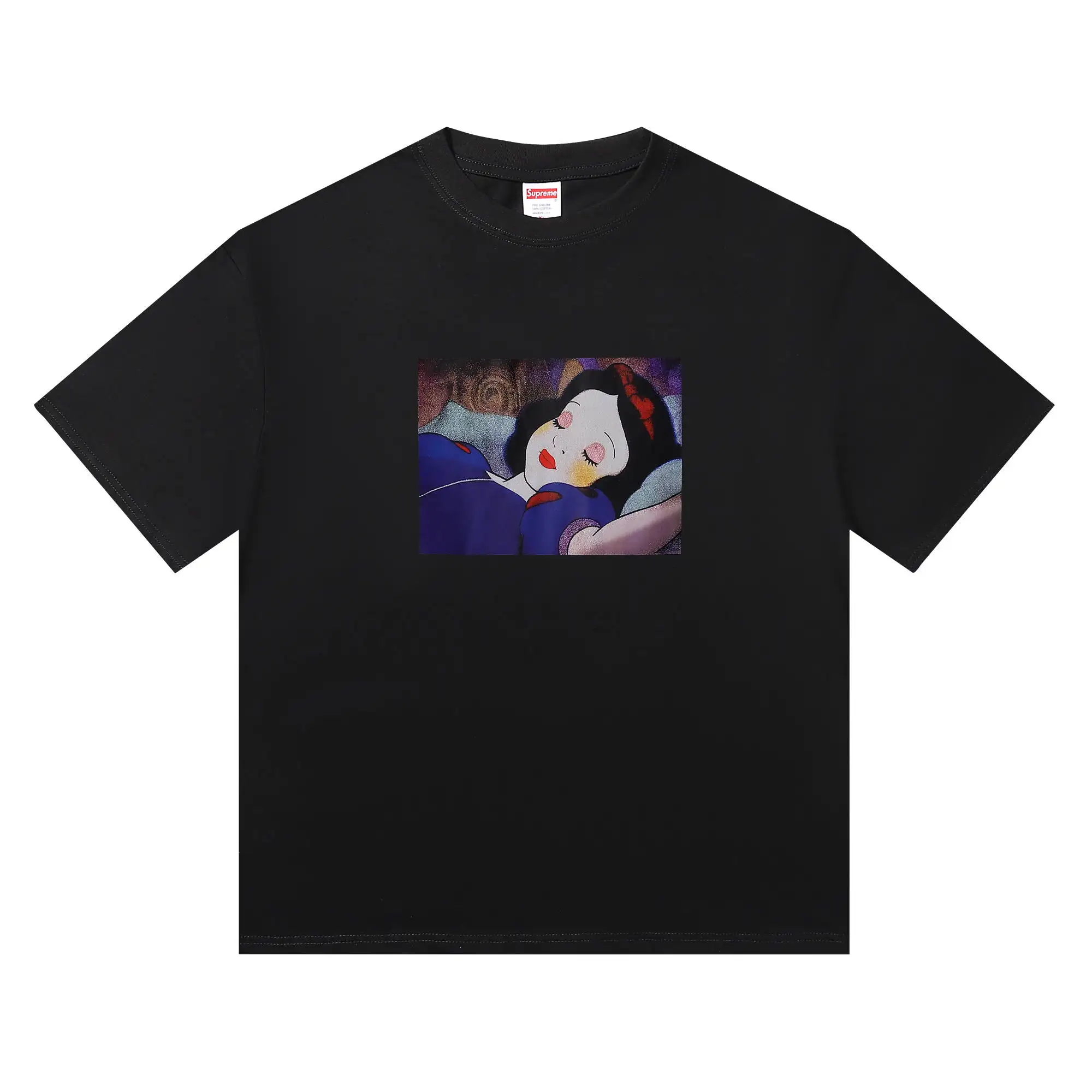 Snow White Graphic Print T-Shirt D3815801