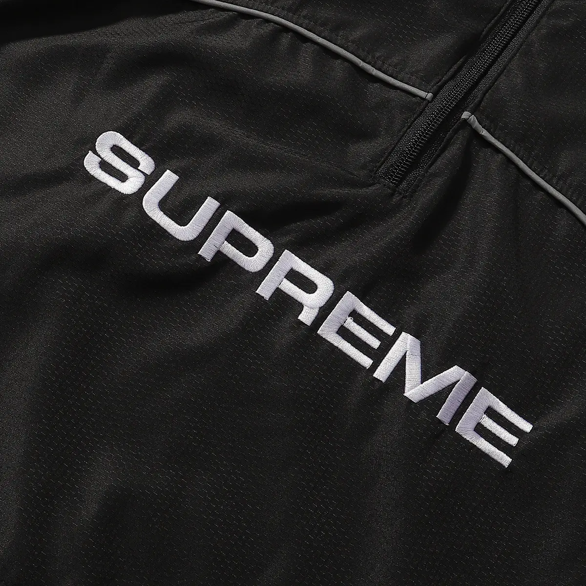 Reflective Embroidered Half-Zip Anorak D13015900 — view 5