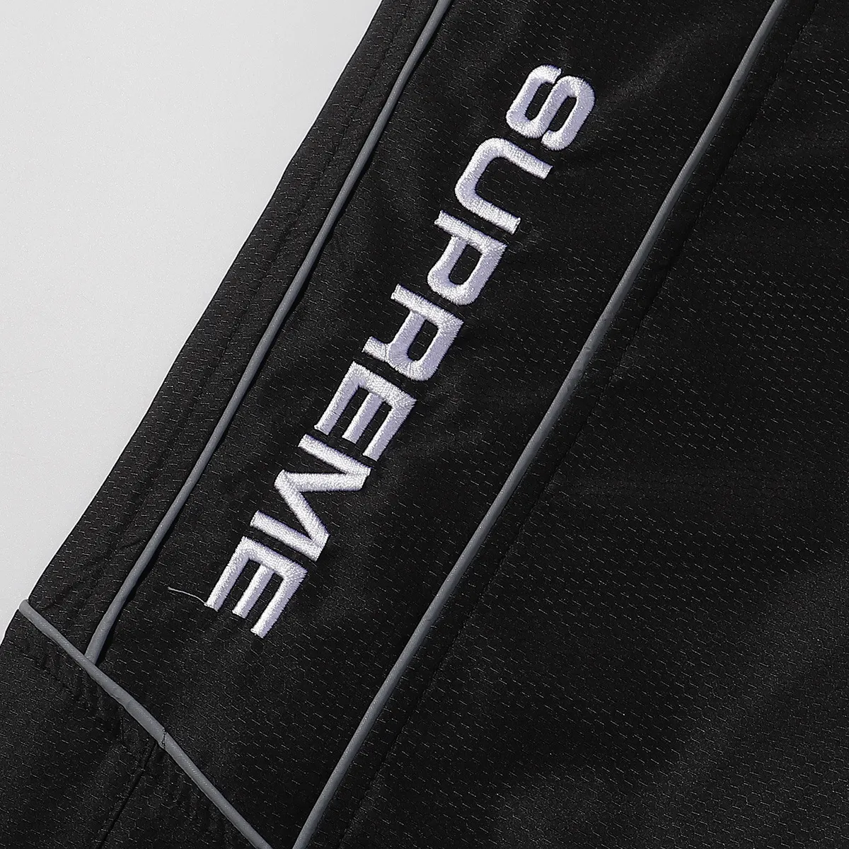 Reflective Piping Wide-Leg Track Pants D12015899 — view 5