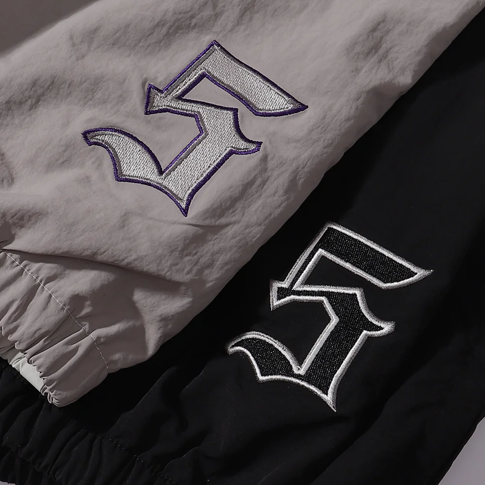 Supreme Logo Embroidered Track Jacket D17012067 — view 8