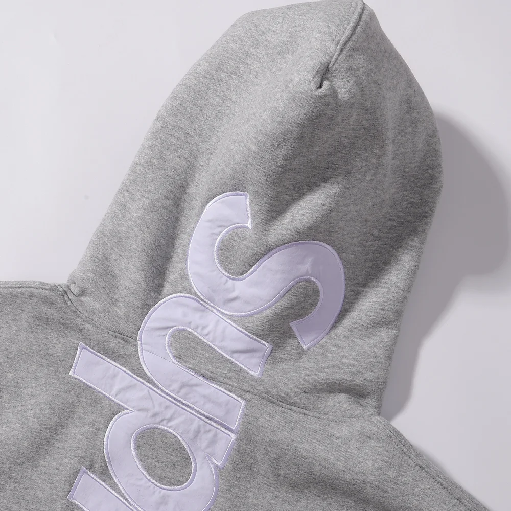 Embroidered Logo Cotton-Blend Hoodie D13012061 — view 6