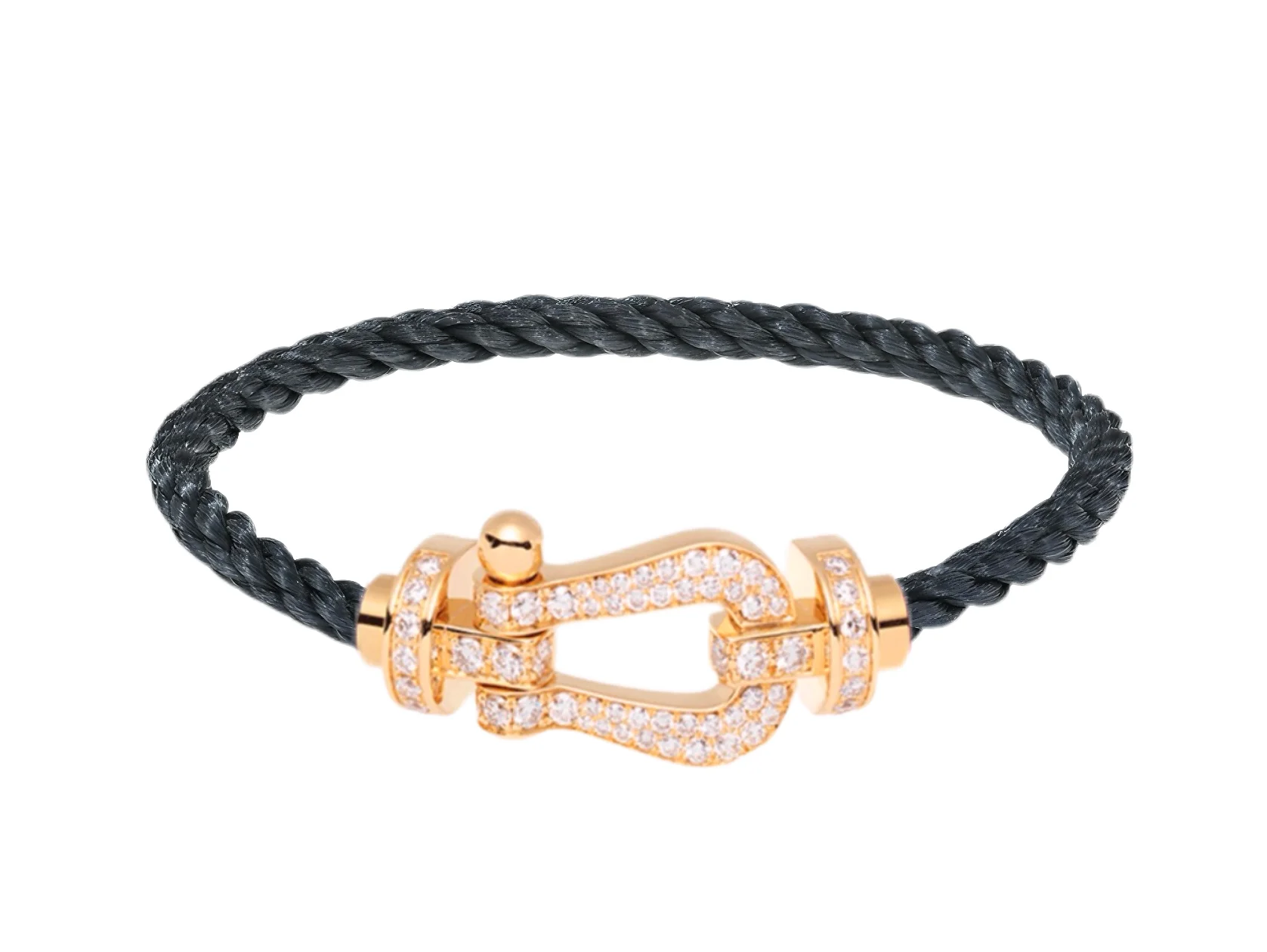 Force 10 Style Horseshoe Pave Bracelet D22017118
