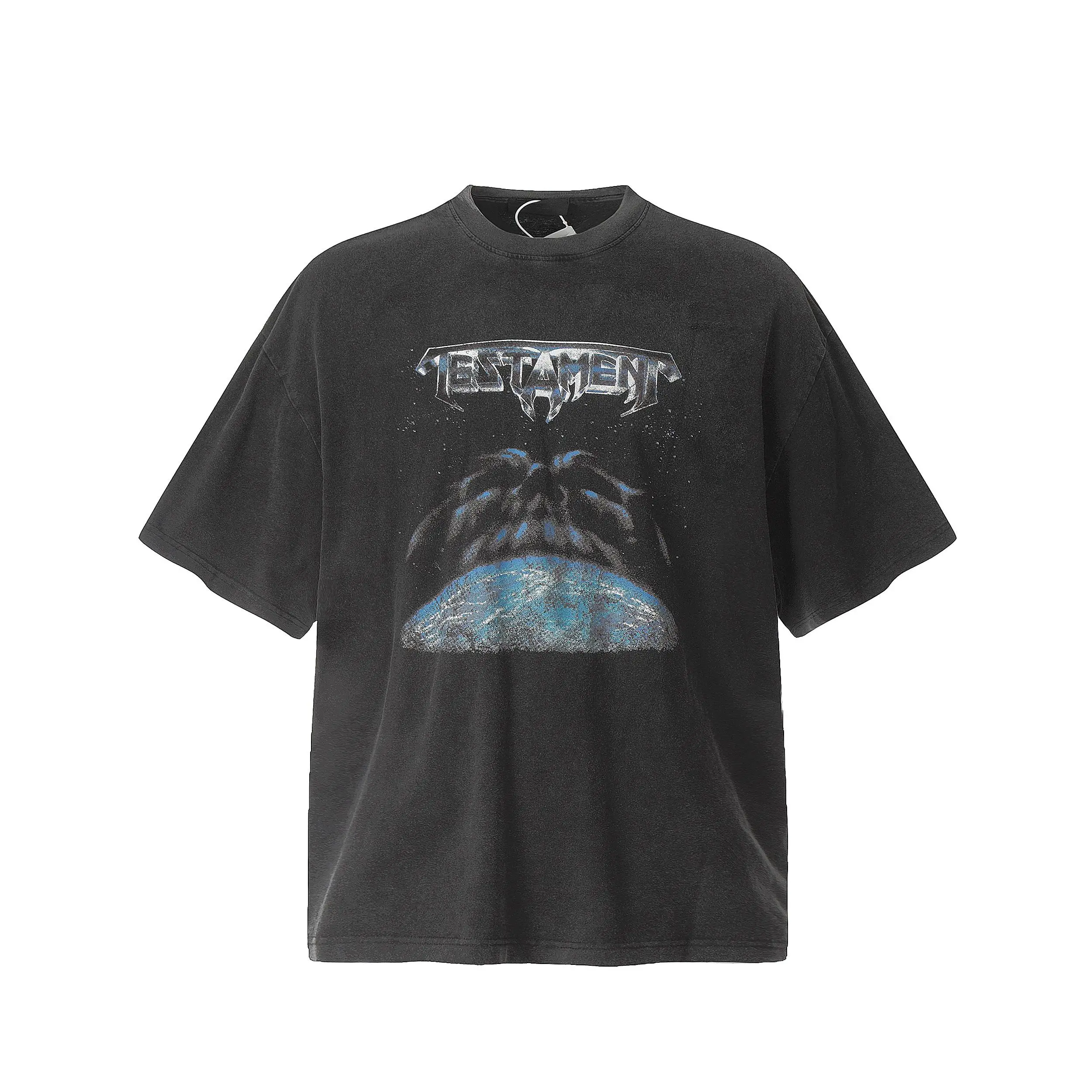Vintage-Wash Graphic Print T-Shirt D8911938 — view 2