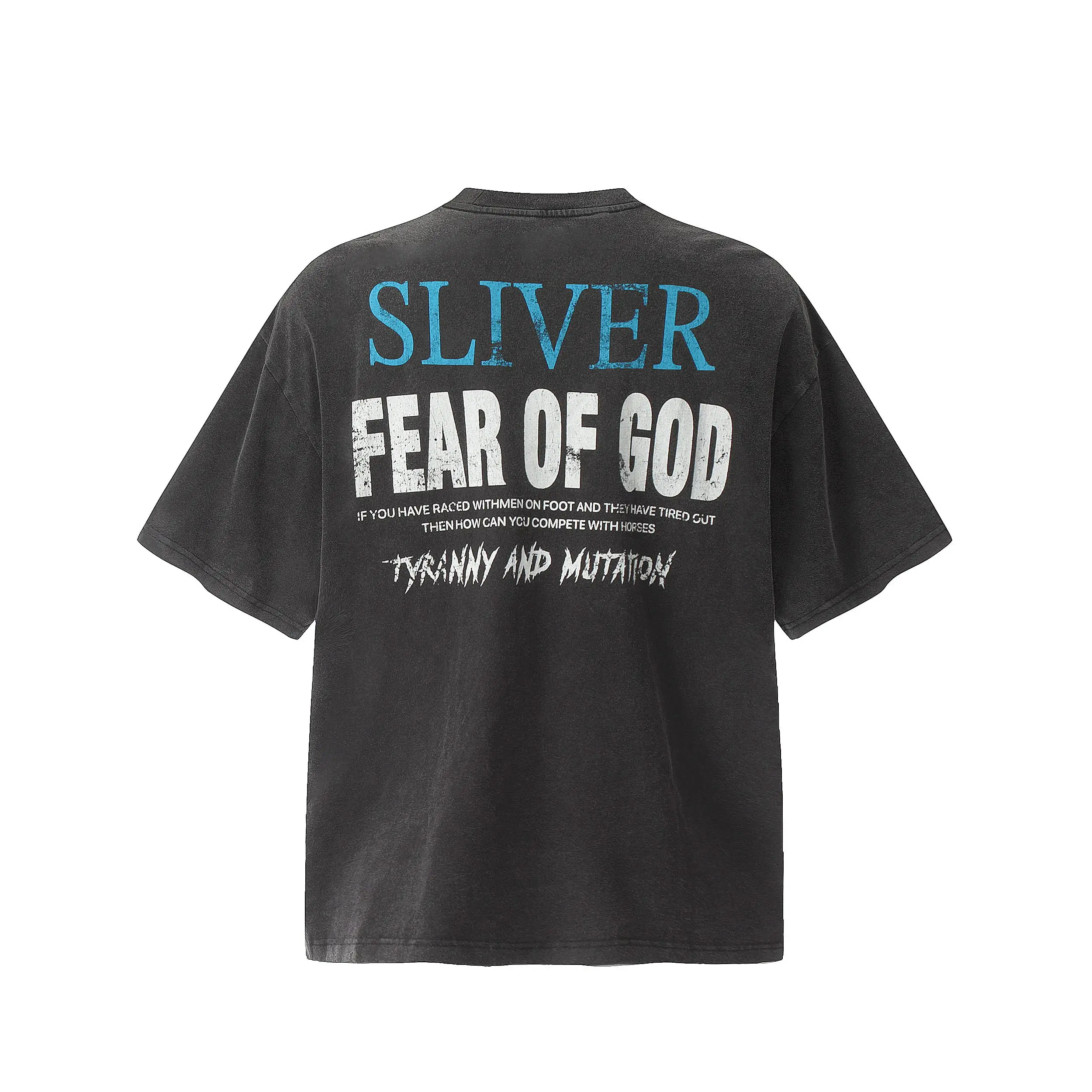 Vintage-Wash Graphic Print T-Shirt D8911938 — view 3