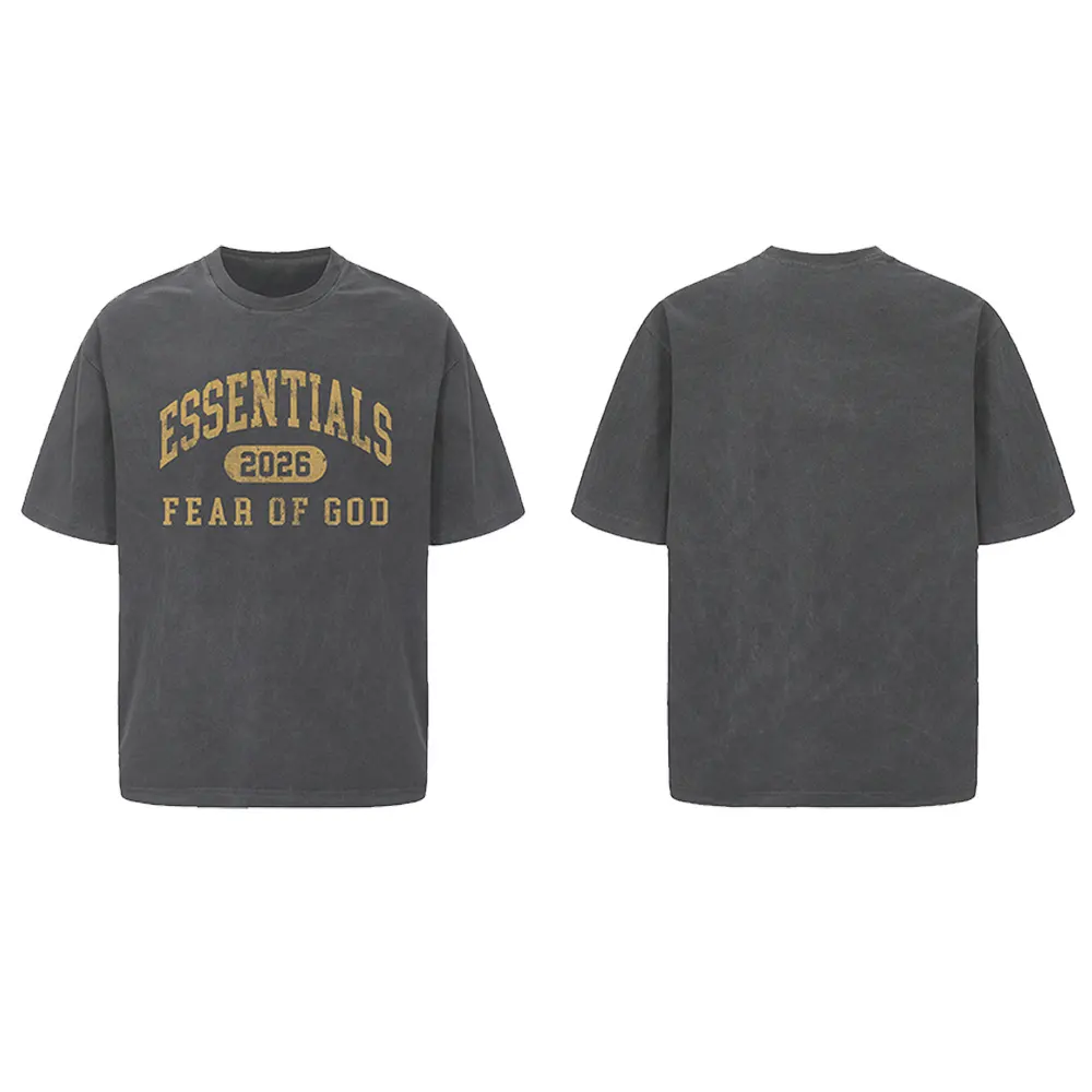Essentials Logo Vintage Wash T-Shirt D8911934