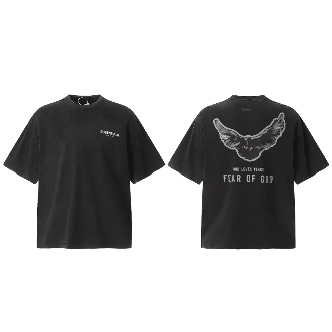 Essentials Dove Graphic Oversized T-Shirt D8911939