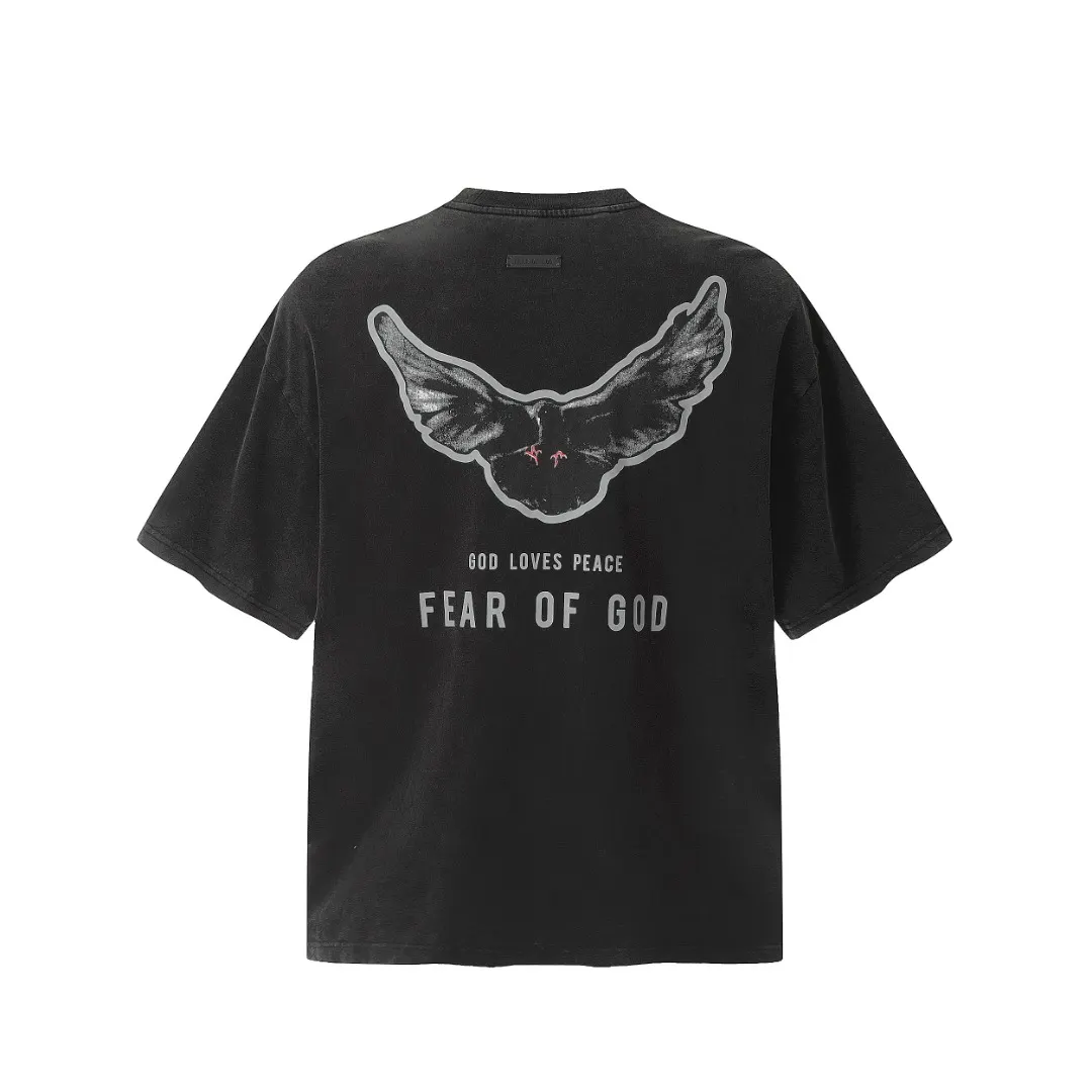 Essentials Dove Graphic Oversized T-Shirt D8911939 — view 3
