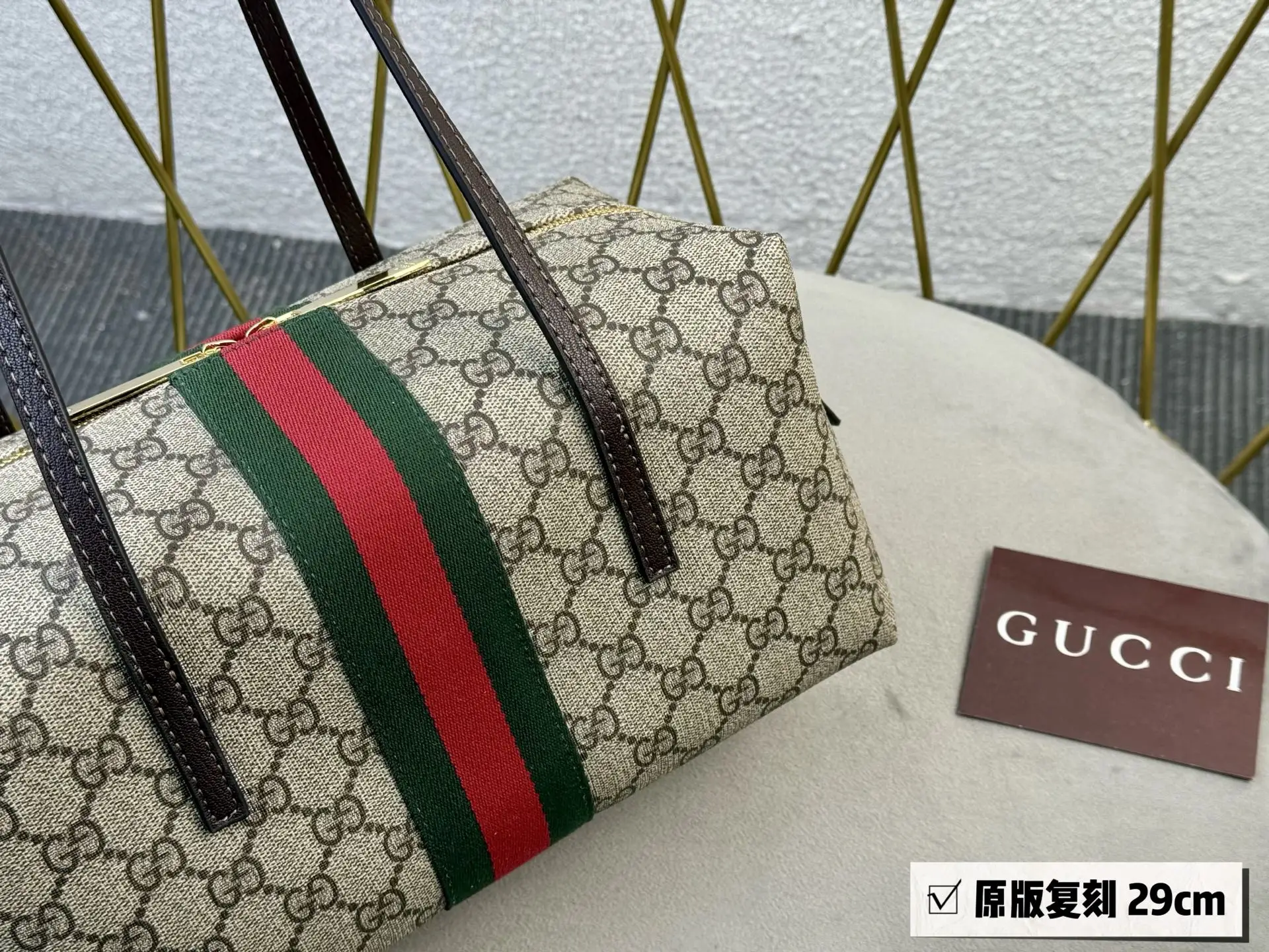 Melrose GG Supreme Boston Bag D30018239 — view 4