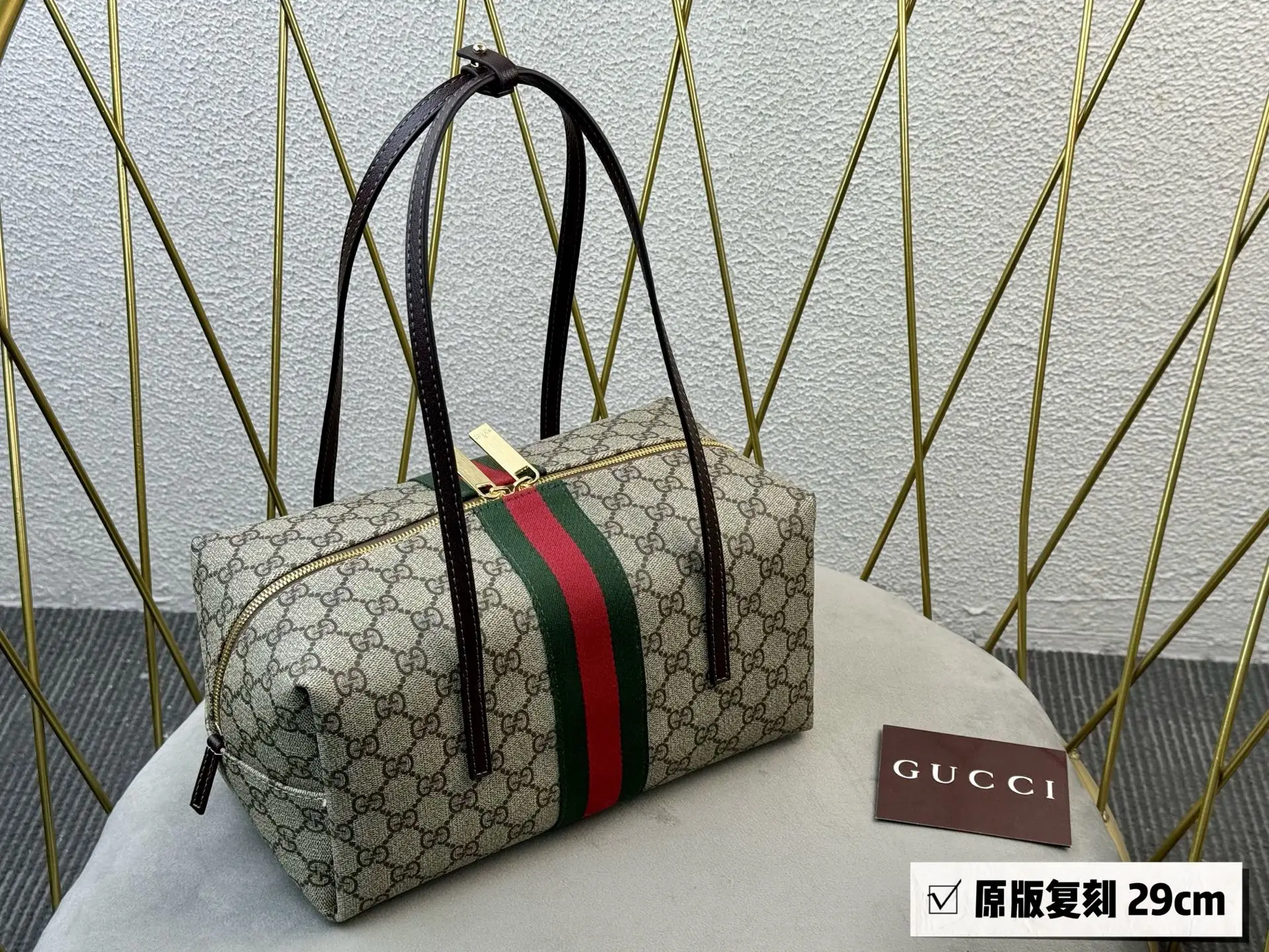 Melrose GG Supreme Boston Bag D30018239 — view 6