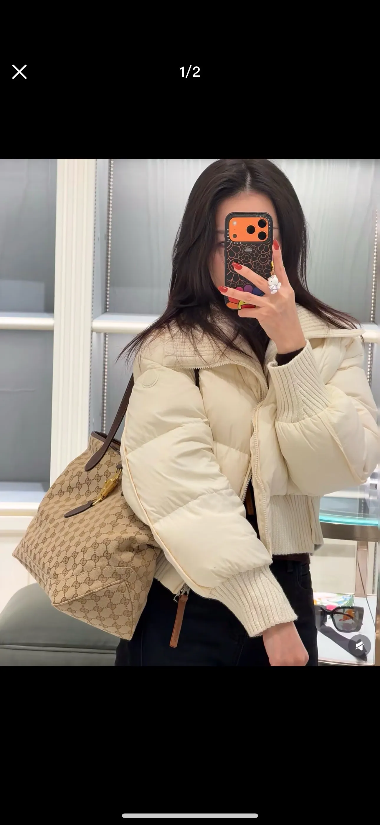Gucci GG Canvas Jackie 1961 Tote Bag D26017834 — view 2