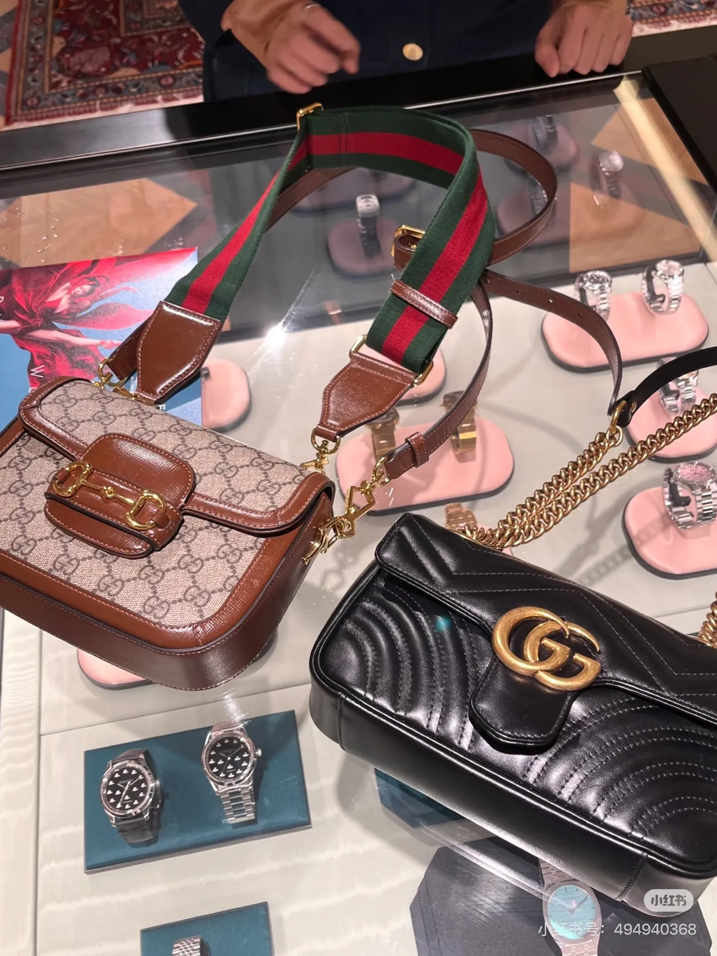 Gucci 1955 Horsebit Mini Shoulder Bag D32517977 — view 5