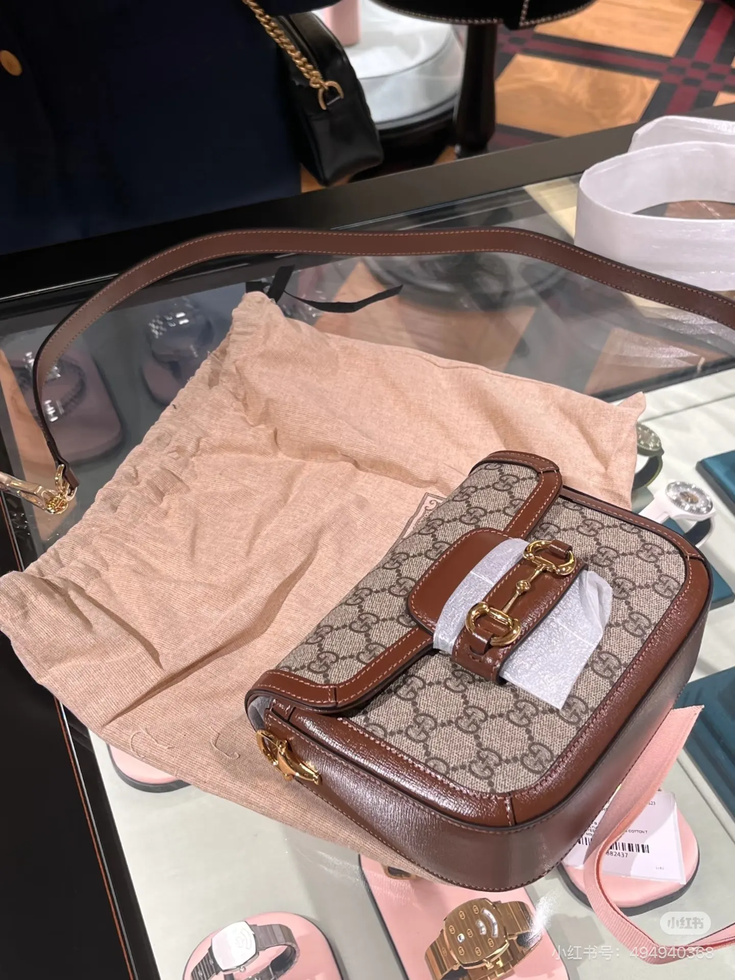 Gucci 1955 Horsebit Mini Shoulder Bag D32517977 — view 7