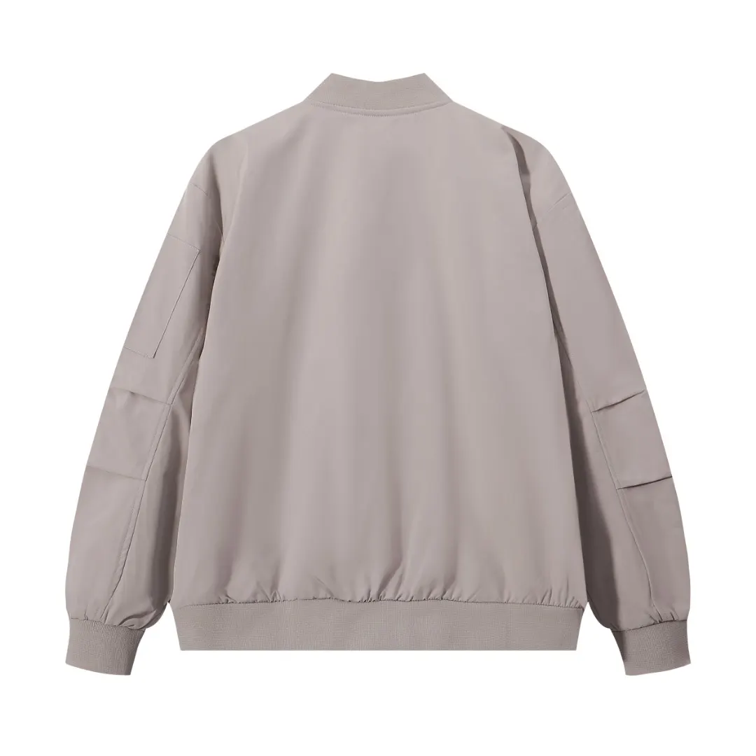 Logo-Embroidered Zip-Up Bomber Jacket D11816011 — view 3