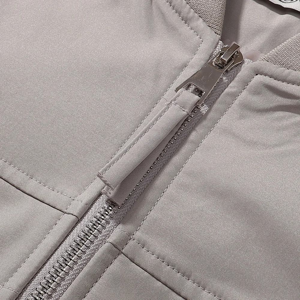 Logo-Embroidered Zip-Up Bomber Jacket D11816011 — view 5
