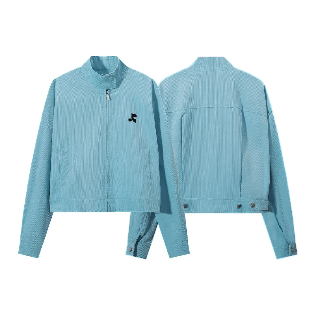 Corduroy Zip-Up Harrington Jacket D12815999