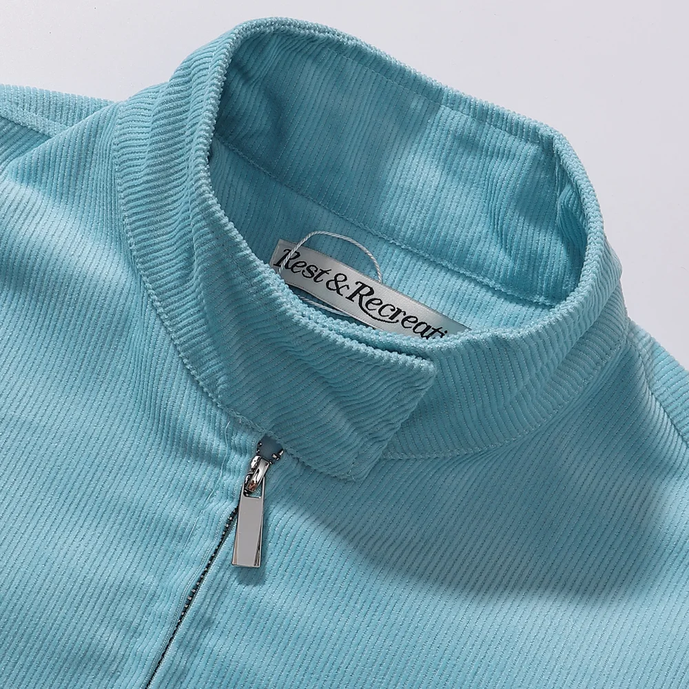Corduroy Zip-Up Harrington Jacket D12815999 — view 4