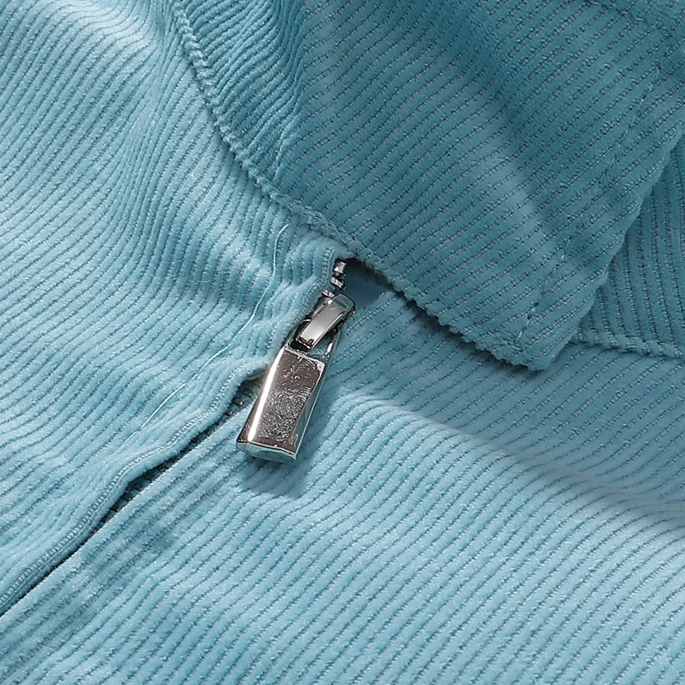 Corduroy Zip-Up Harrington Jacket D12815999 — view 5
